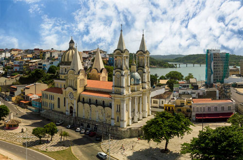 Cathedral Sao Sebastiao, Ilheus, Bahia, Brasil