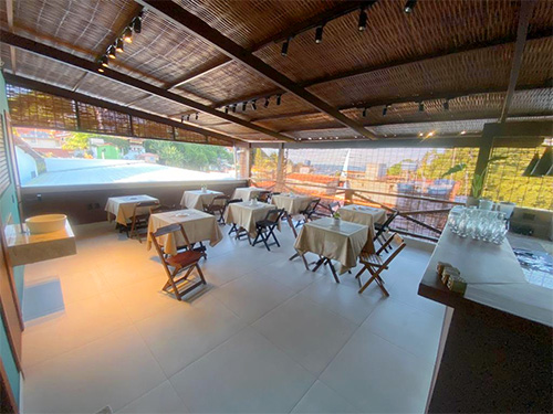 Sala De Jantar Na Pousada