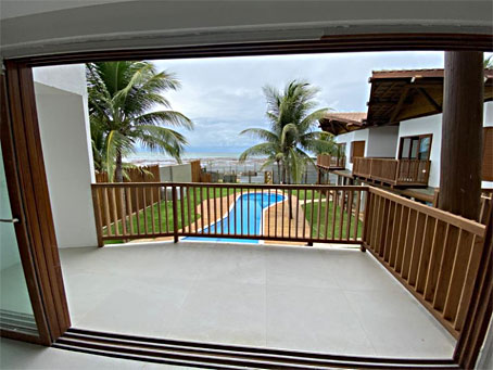 Novo Apartamento de 3 quartos em um Condomínio Fechado ao Lado da Praia