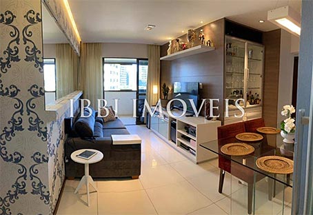 Lindo Apartamento de 3 Quartos com Vista do Mar no Jardim Armação