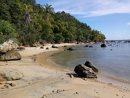 Terreno à Beira-Mar com Chalé em Morro de São Paulo