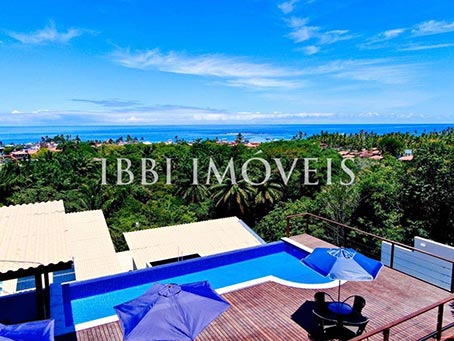 Novíssima Casa de 2 Quartos com Linda Vista do Mar