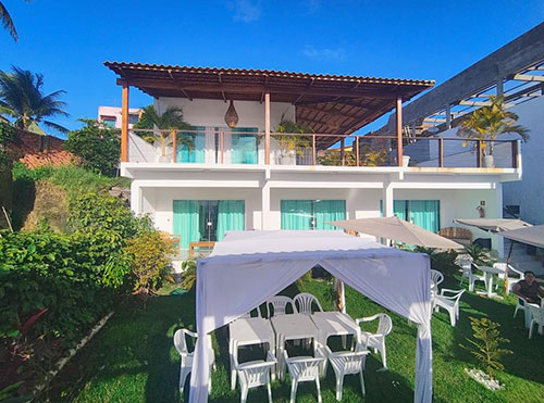 Morro de São Paulo - Propriedade Alucinante à Beira-Mar