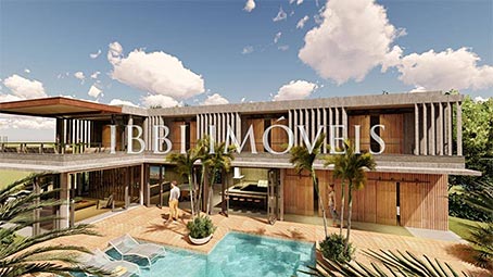 Lotes Residenciais e Novas Mansões Com Cinco Quartos em Condomínio de Luxo